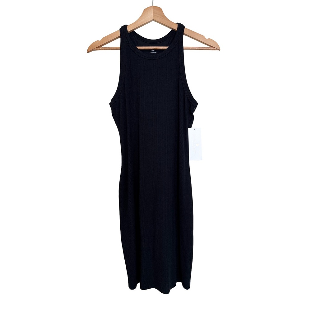 Spiritual Gangster Supima® Tank Dress – Size S (Black) 🖤 NWT